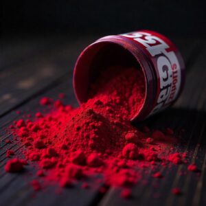 Blood Red Color Powder