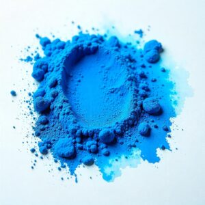 Blue Color Powder