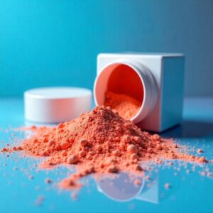 Peach Color Powder