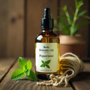 Peppermint Massage Oil