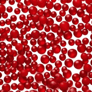 Red Bursting Beeds