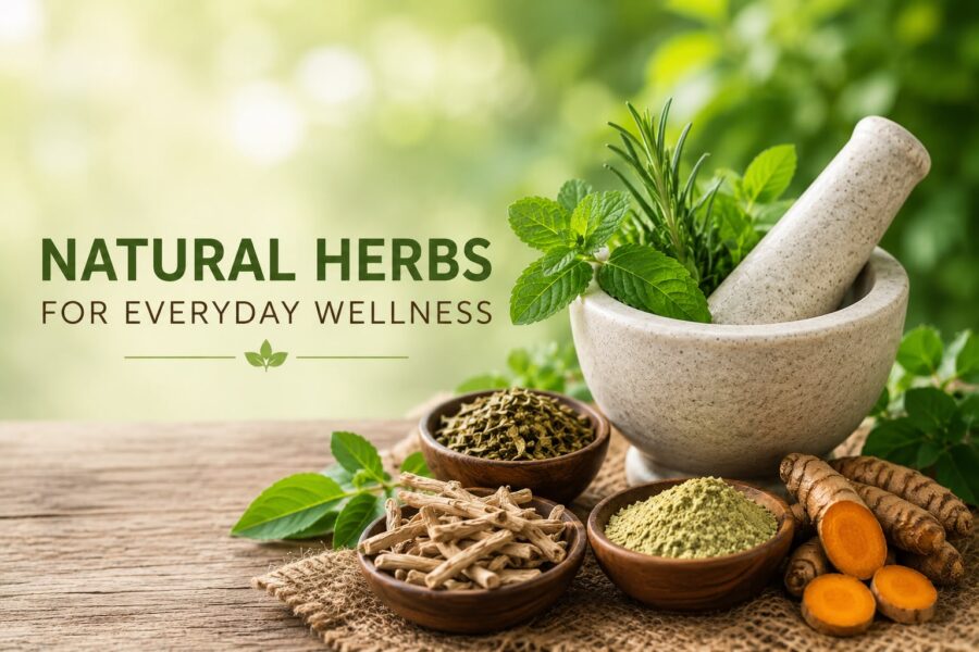 Read more about the article Natural Herbs for Everyday Wellness: How Traditional Herbs Fit Into a Modern Lifestyle