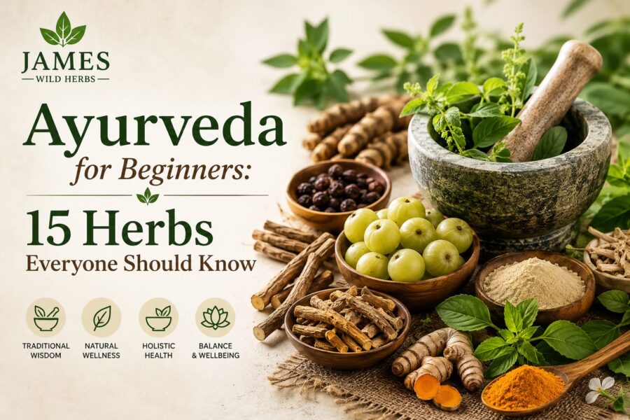 Read more about the article Ayurveda for Beginners: 15 Herbs Everyone Should Know